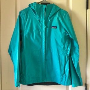 Patagonia Teal Torrentshell h2no Rain Jacket Size Small